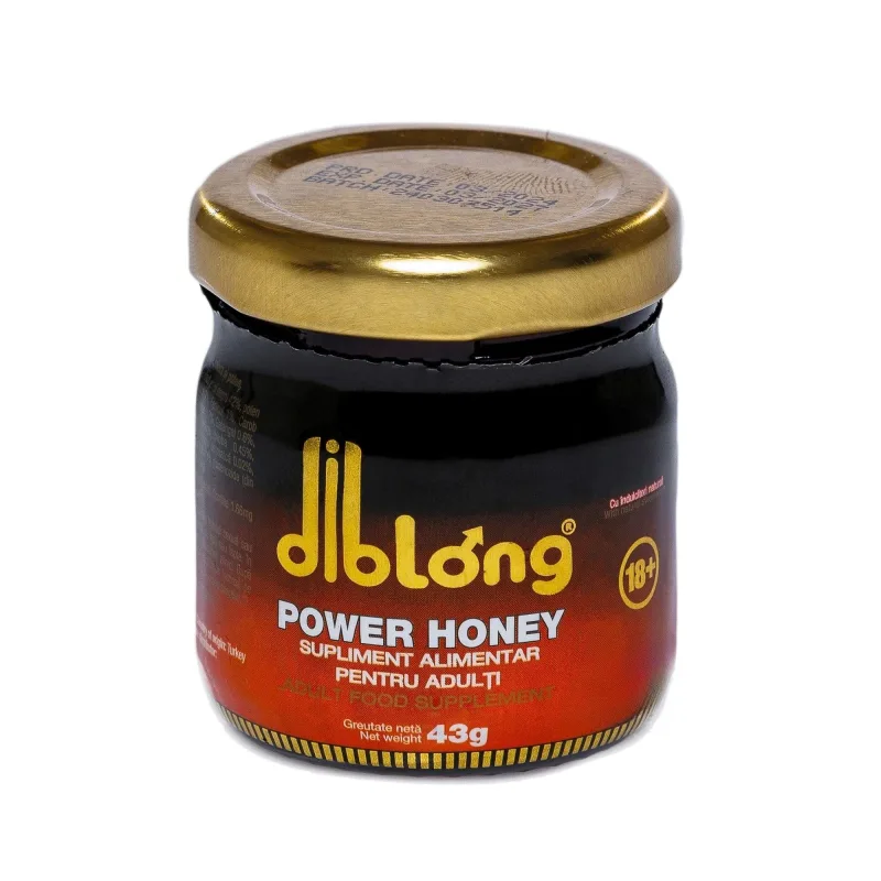 Miere afrodisiac premium concentrat DIBLONG POWER HONEY, poate ajuta la creșterea libidoului, potență, erecție, ejaculare precoce, Unisex, 43 g — preț și oferte