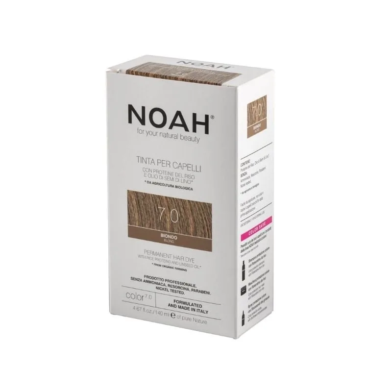 Noah Vopsea de par naturala fara amoniac, Blond (7.0), 140ml — preț și oferte