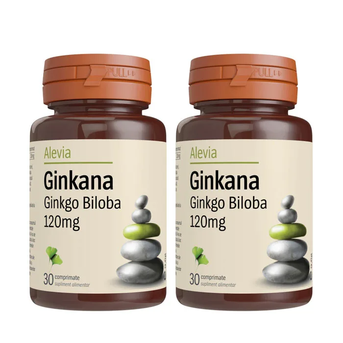 Ginkana Ginkgo Biloba 120mg — preț și oferte