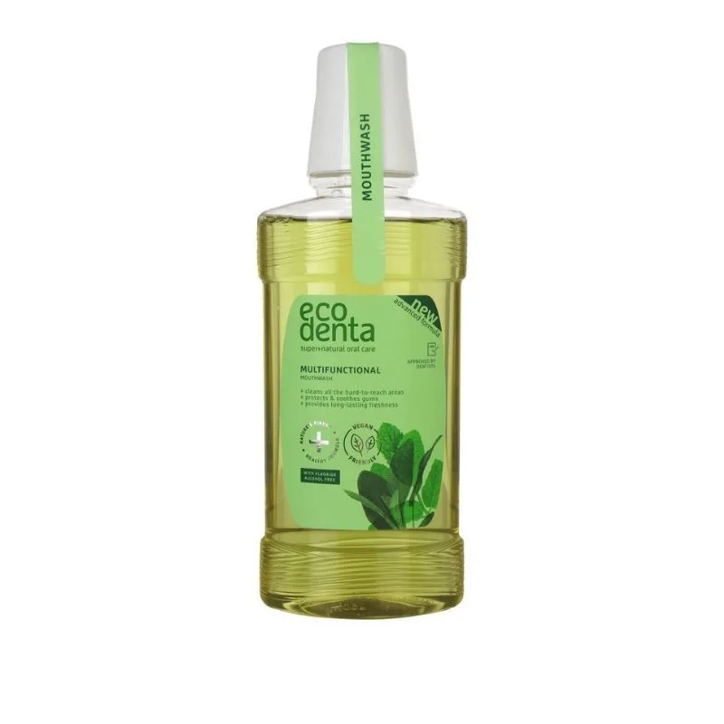 Ecodenta Apa de gura multifunctionala pentru protectia cavitatii orale, 250ml — preț și oferte