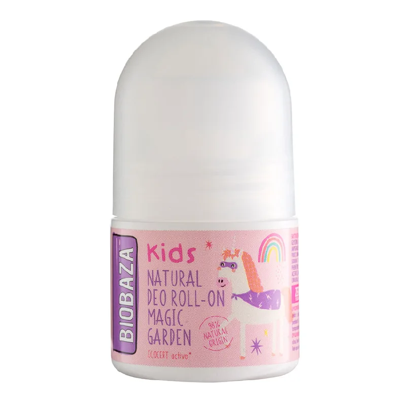 Deodorant natural pentru copii Magic Garden, 30 ml, Biobaza — preț și oferte