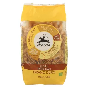 Fusilli  Din Grau Dur Eco 500Gr Alce Nero