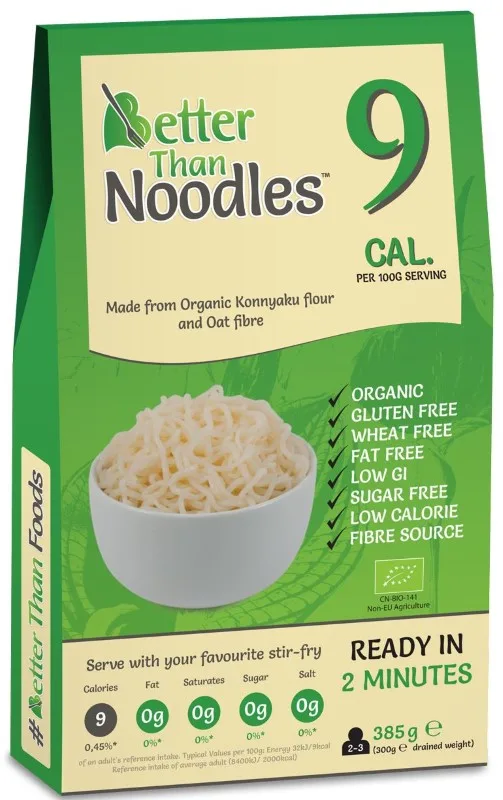 Noodle Din Konjac  385G Bio Better Than Food — preț și oferte