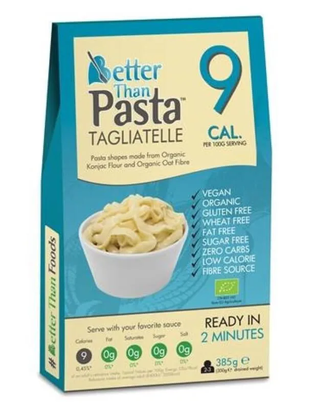 Tagliatele Din Konjac Si Ovaz  Eco 385 Gr Better — preț și oferte