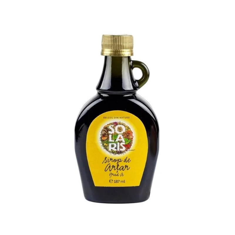 SOLARIS Sirop de artar grad A, 187ml — preț și oferte