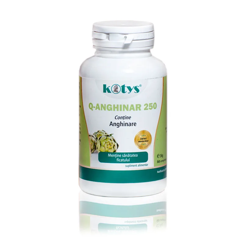 Q-Anghinare 250mg, 60cps, Kotys Produse Kotys — preț și oferte