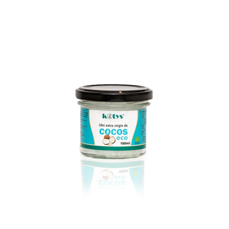 Ulei de cocos extra virgin Bio - 100ml, Kotys Produse Kotys — preț și oferte