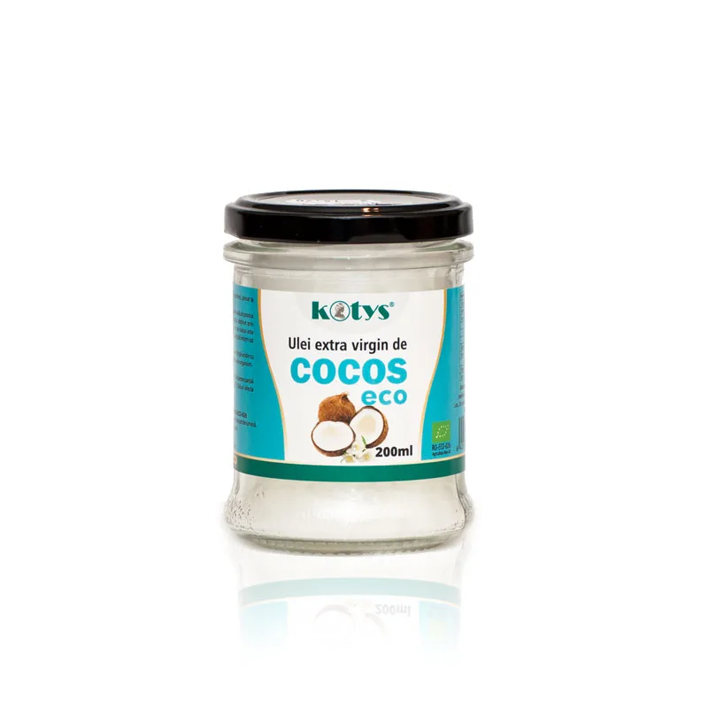 Ulei de cocos extra virgin Bio - 200ml, Kotys Produse Kotys — preț și oferte