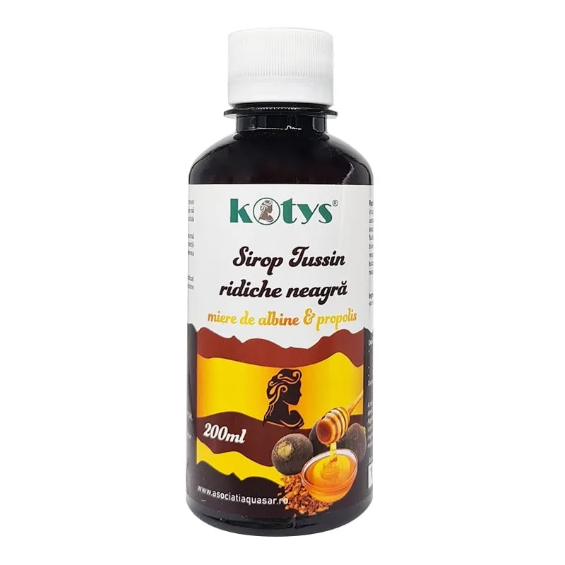 Sirop Tussin Ridiche si Miere 200 ml Kotys Produse Kotys — preț și oferte