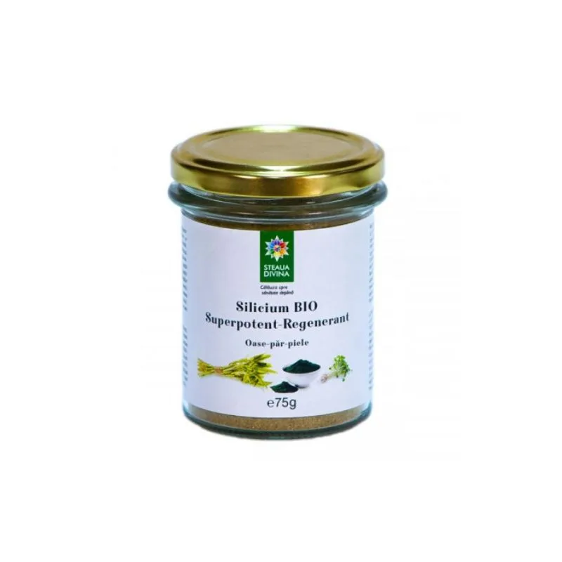 Silicium Bio Superpotent Regenerant, 75 g, Steaua Divina — preț și oferte