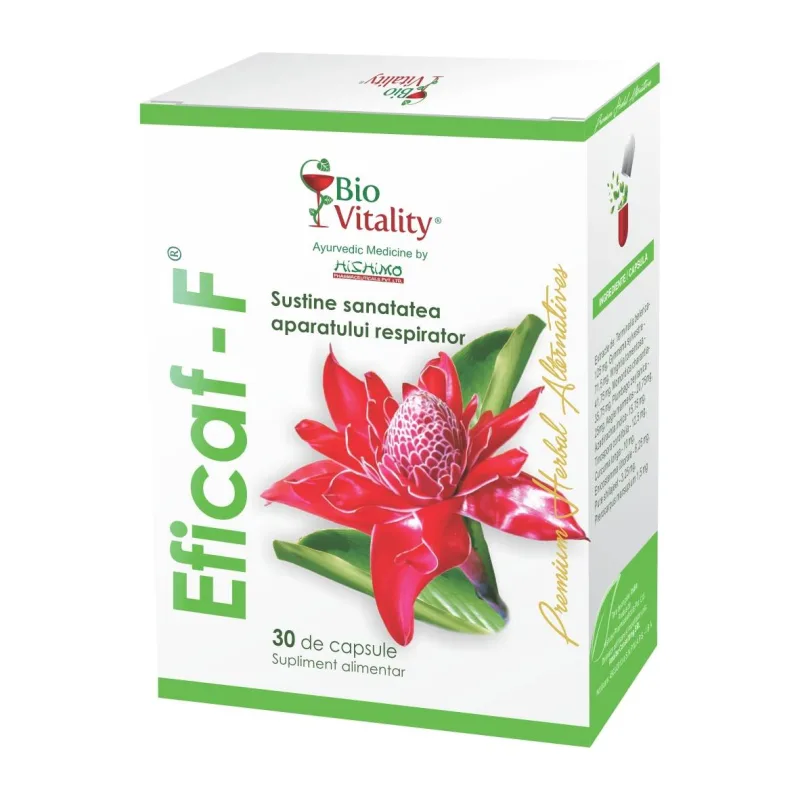 Eficaf-F 30cps - BIO VITALITY Bio Vitality - Hishimo Pharmaceuticals — preț și oferte