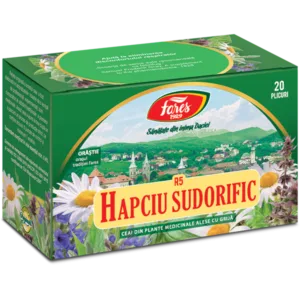 Ceai Hapciu Sudorific - R5 - 20pl - Fares (fost scade febra)