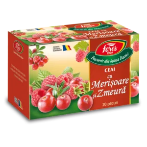 Ceai cu merisoare si zmeura - 20pl - Fares