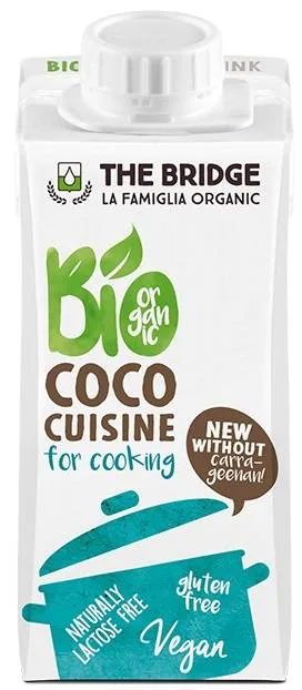 Smantana din cocos 200ml BIO - vegana - The Bridge — preț și oferte