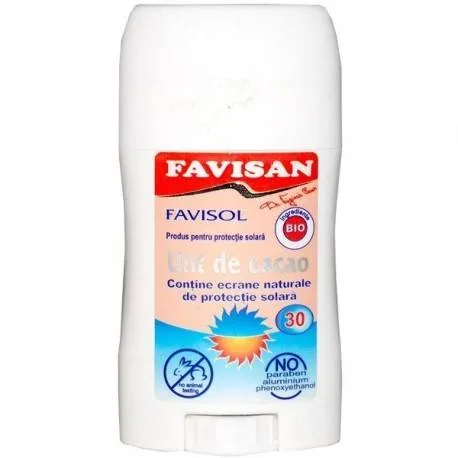FAVISOL, UNT DE CACAO, FPS 30, 60g, Favisan — preț și oferte