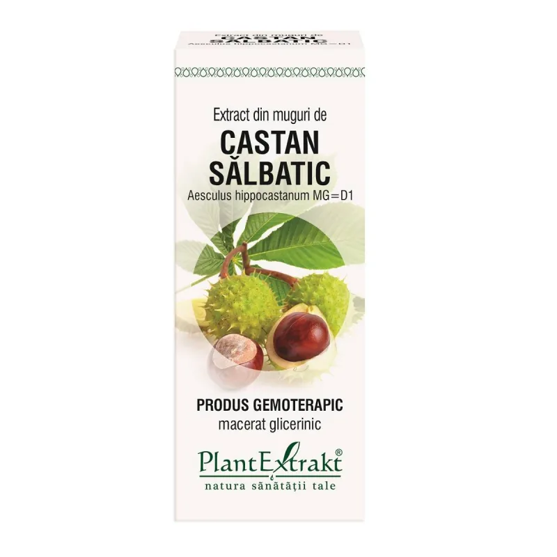 CASTAN SALBATIC - muguri - gemoderivat - 50ml - PlantExtrakt — preț și oferte