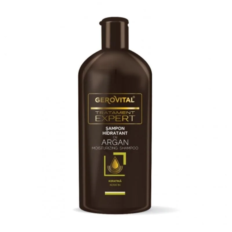 Sampon hidratant cu argan, 250 ml, Gerovital FARMEC — preț și oferte