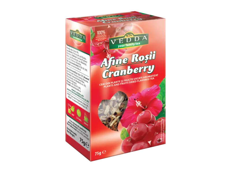 Ceai de Afine Rosii 75g, Vedda — preț și oferte