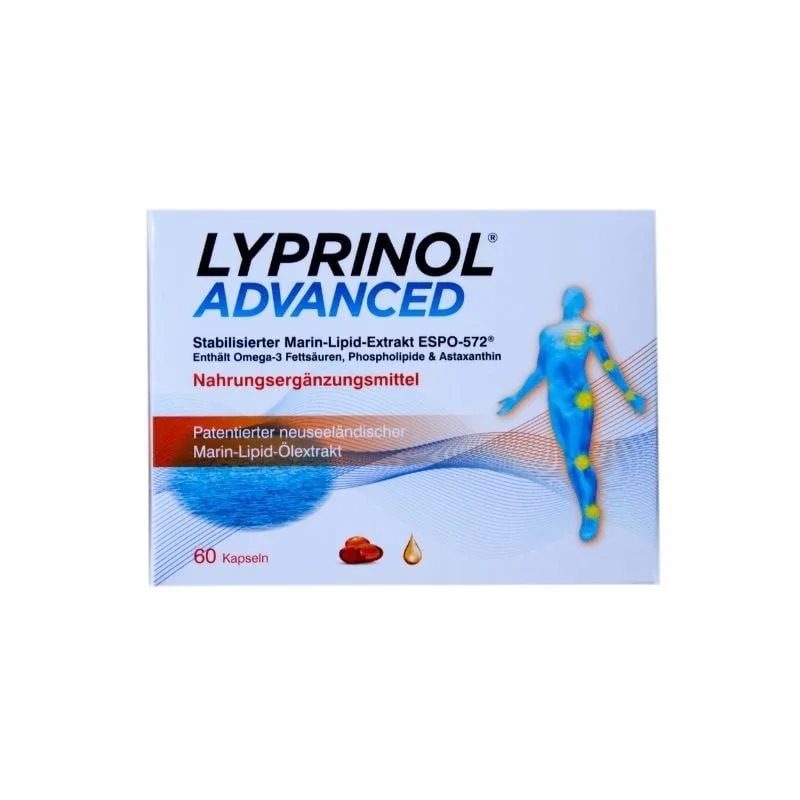 Lyprinol Advanced complex lipidic marin, 60 capsule, Pharmalink — preț și oferte