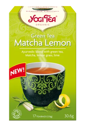 CEAI VERDE VERDE MATCHA CU LAMAIE 17pl ECO-BIO - Yogi Tea