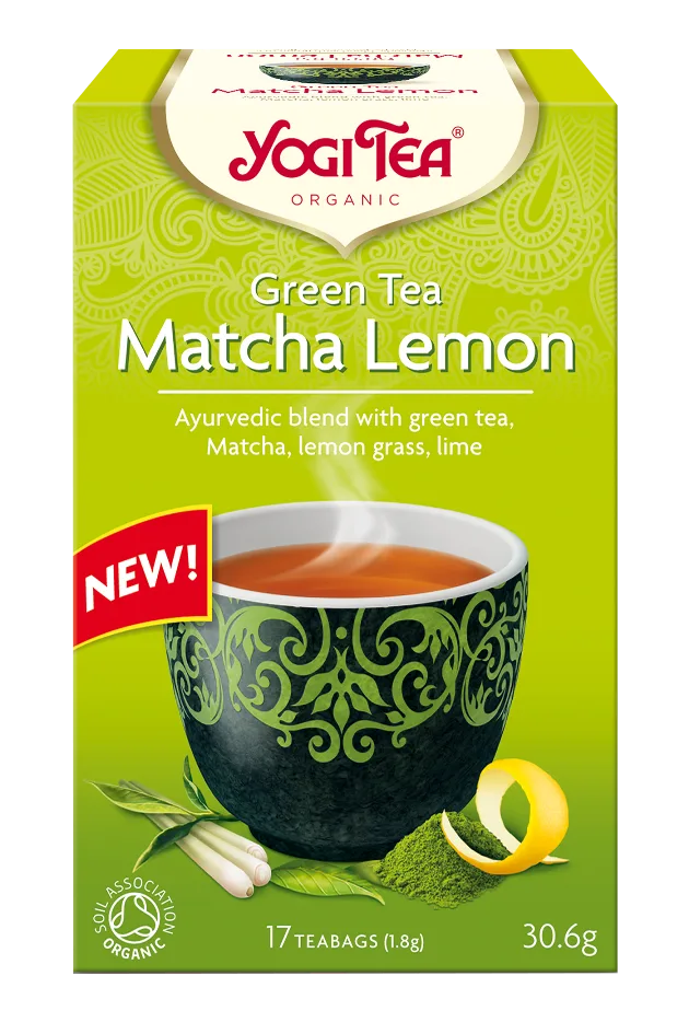 CEAI VERDE VERDE MATCHA CU LAMAIE 17pl ECO-BIO - Yogi Tea — preț și oferte
