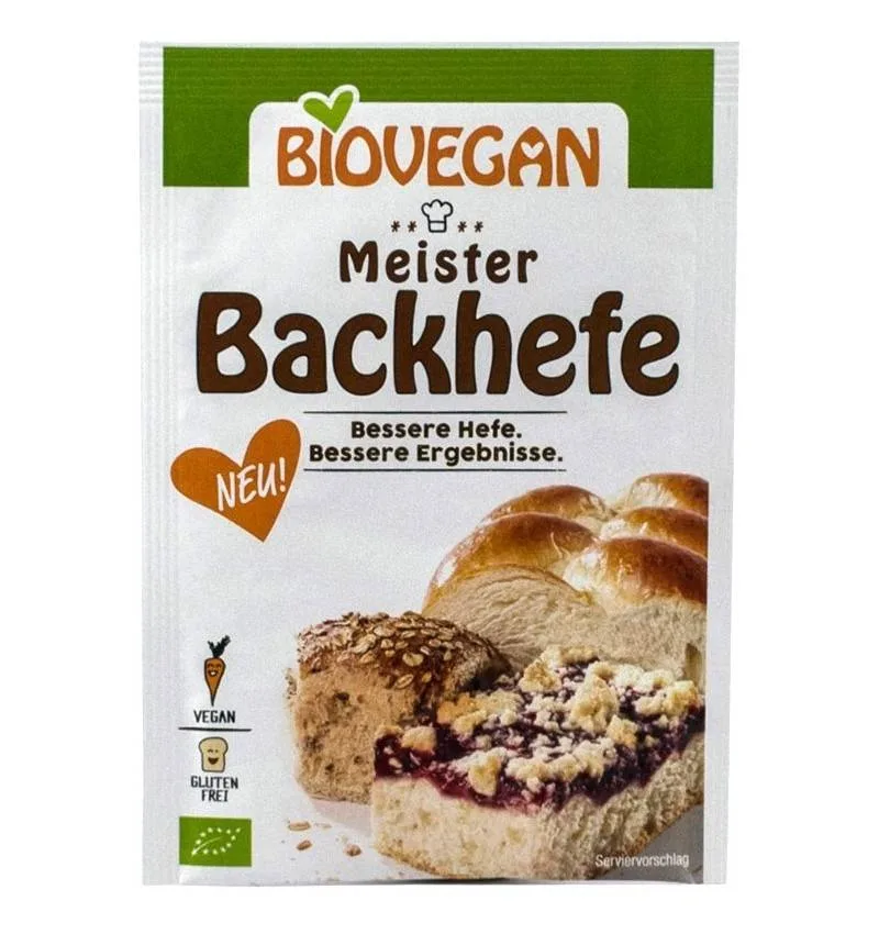 Drojdie uscata de panificatie, ECO-BIO Meister, 7g, BIOVEGAN Biovegan - Vitavegan — preț și oferte