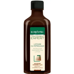 Lotiune regeneranta cu petroleum tratament expert 100ml, Gerovital