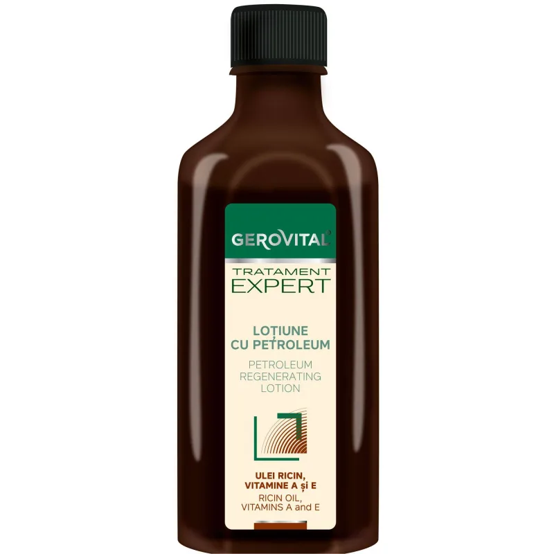 Lotiune regeneranta cu petroleum tratament expert 100ml, Gerovital — preț și oferte