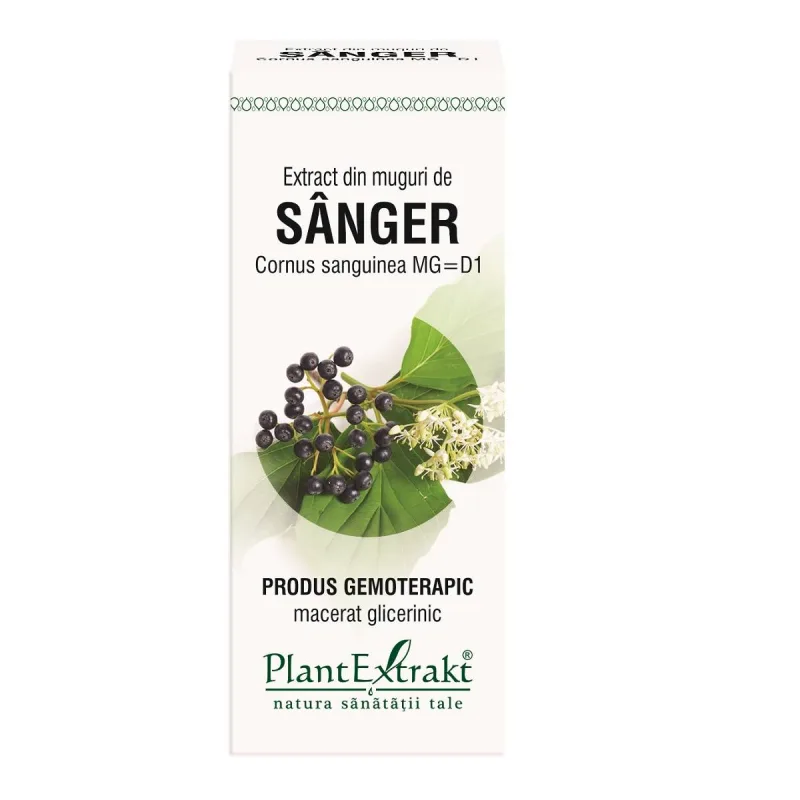 SANGER - muguri - gemoderivat - 50ml - PlantExtrakt — preț și oferte