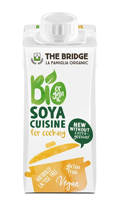 Smantana din soia vegetala eco-bio 200ml, THE BRIDGE — preț și oferte