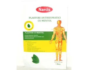 Plasture antireumatic cu mentol 12 x 18cm - Vision Trading