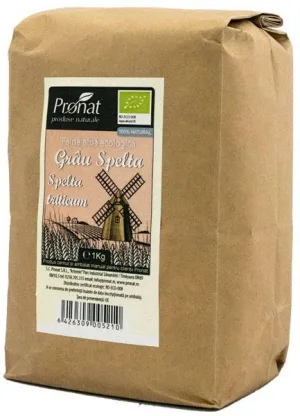 Faina alba de grau spelta (spelta triticum), eco-bio, 1kg - Pronat