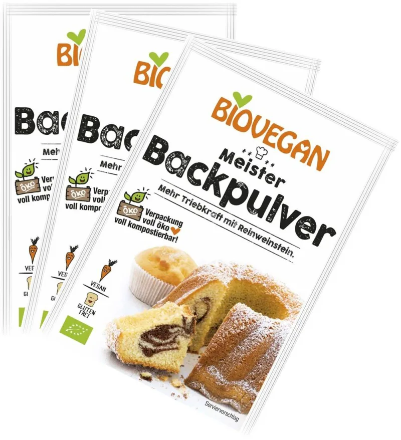 Praf de copt Meister eco-bio 3x17g, Biovegan Biovegan - Vitavegan — preț și oferte