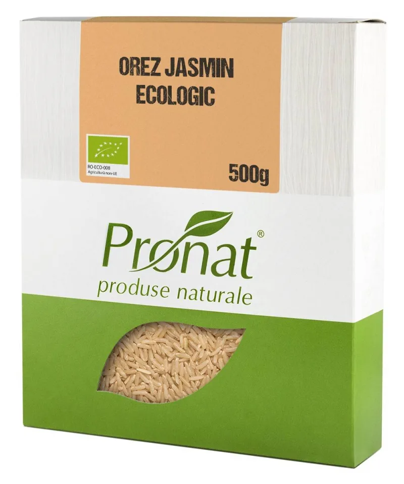 Orez Jasmin eco-bio, 500g Pronat — preț și oferte