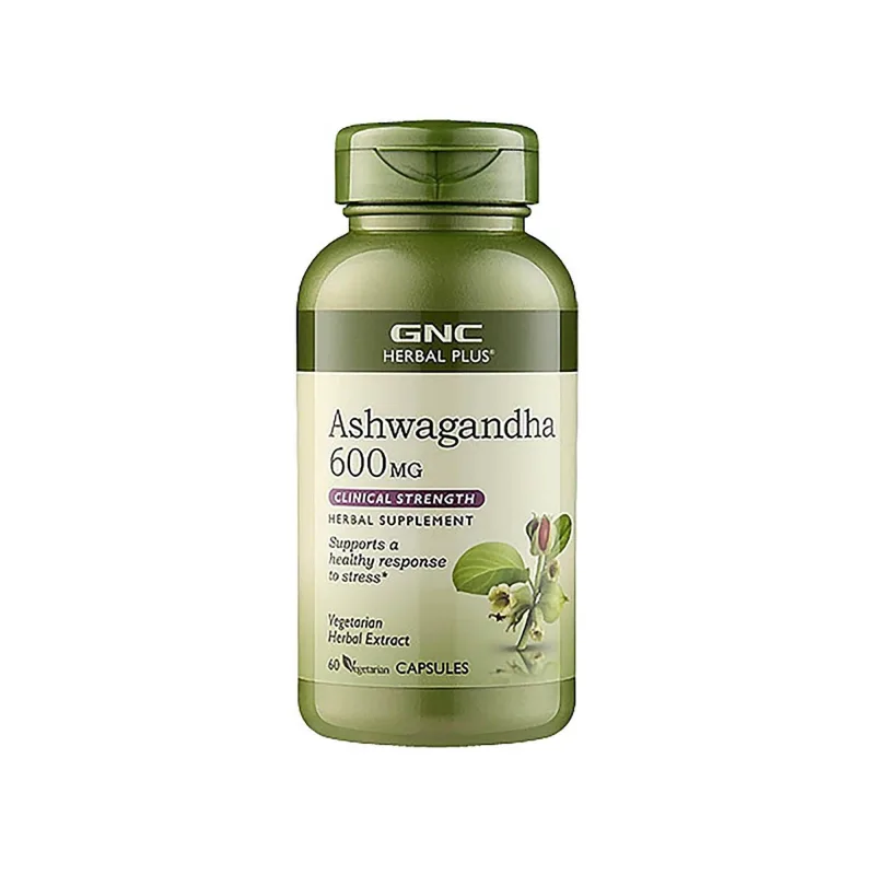 Extract De Ashwagandha, 600 Mg, 60 Capsule - GNC — preț și oferte