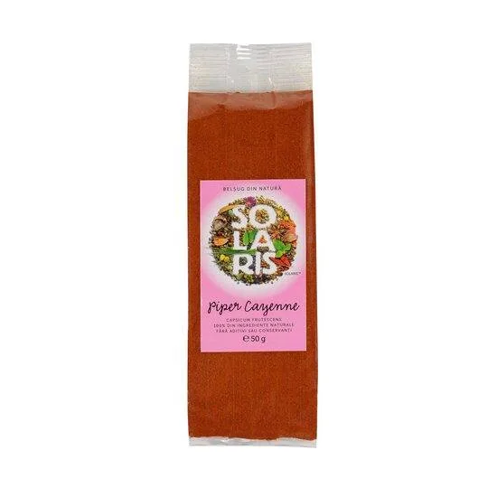 Piper cayenne, 50g - Solaris — preț și oferte