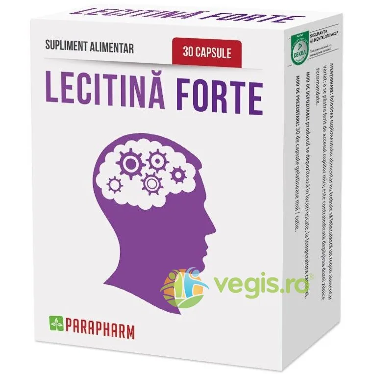 Lecitina Forte, 30cps - Parapharm Quantum Parapharm — preț și oferte