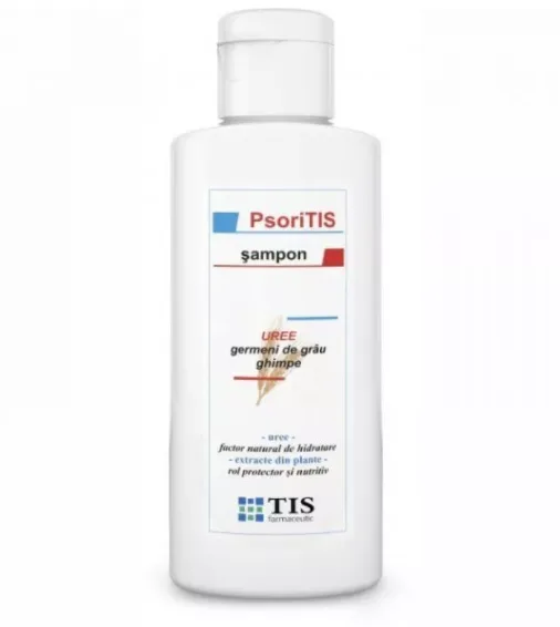 Psoritis Sampon Cu Uree 10%, 120ml - Tis Farmaceutic — preț și oferte