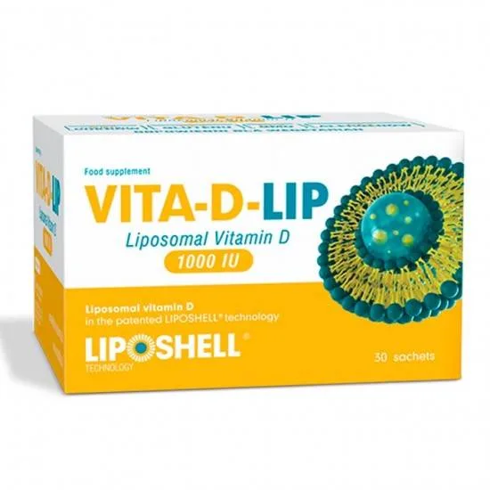 Vitamina D Lipozomala, 1000 UI, 30 Plicuri - ASCOLIP - LIPOSHELL — preț și oferte