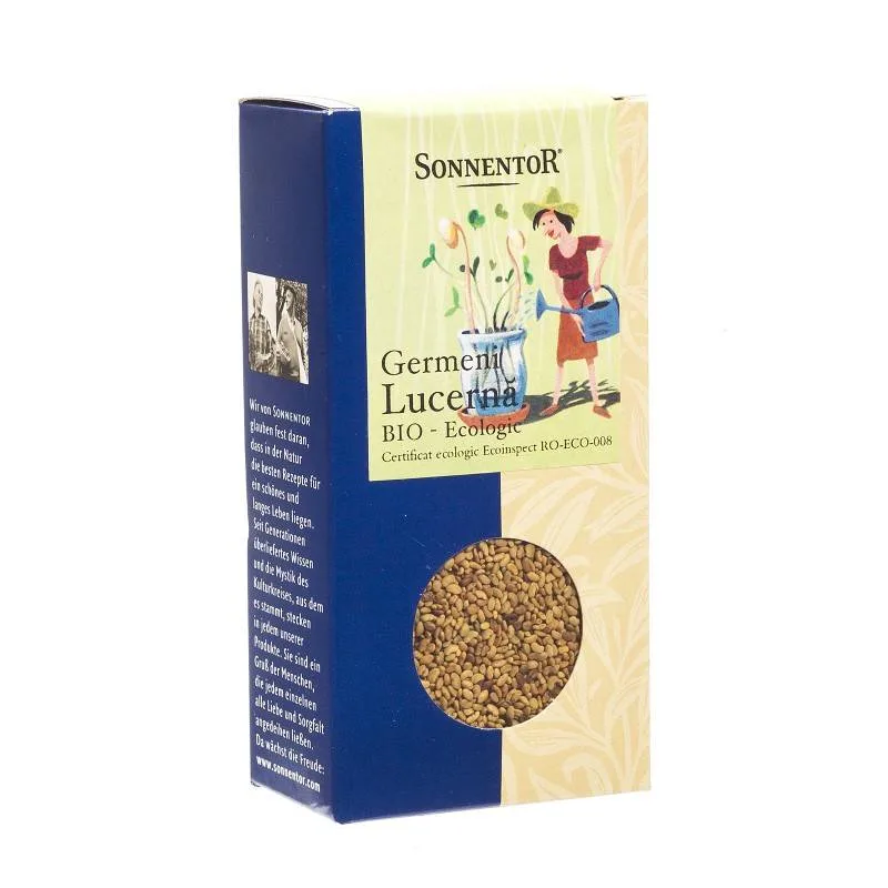 SEMINTE GERMENI LUCERNA, ECO-BIO, 120g - SONNENTOR — preț și oferte
