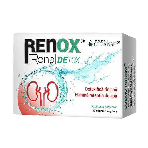 Renox Renal Detox, 30cps - Cosmo Pharm — preț și oferte