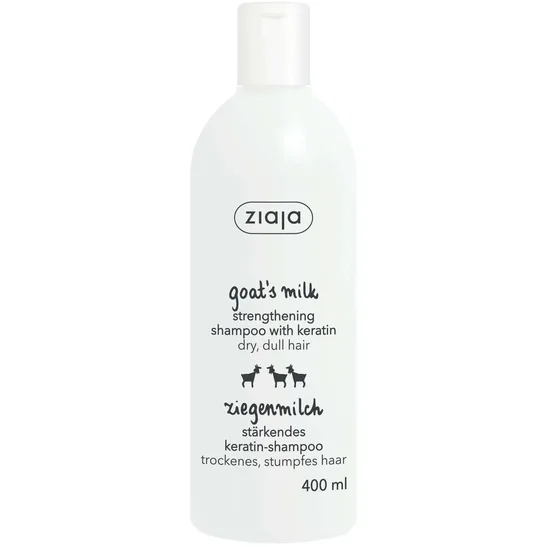 Sampon cu proteine din lapte de capra si keratina pentru par normal si uscat, 400ml - Ziaja — preț și oferte