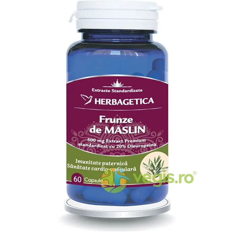 Frunze de maslin, 60cps - Pro Natura Medica - Pro Natura — preț și oferte