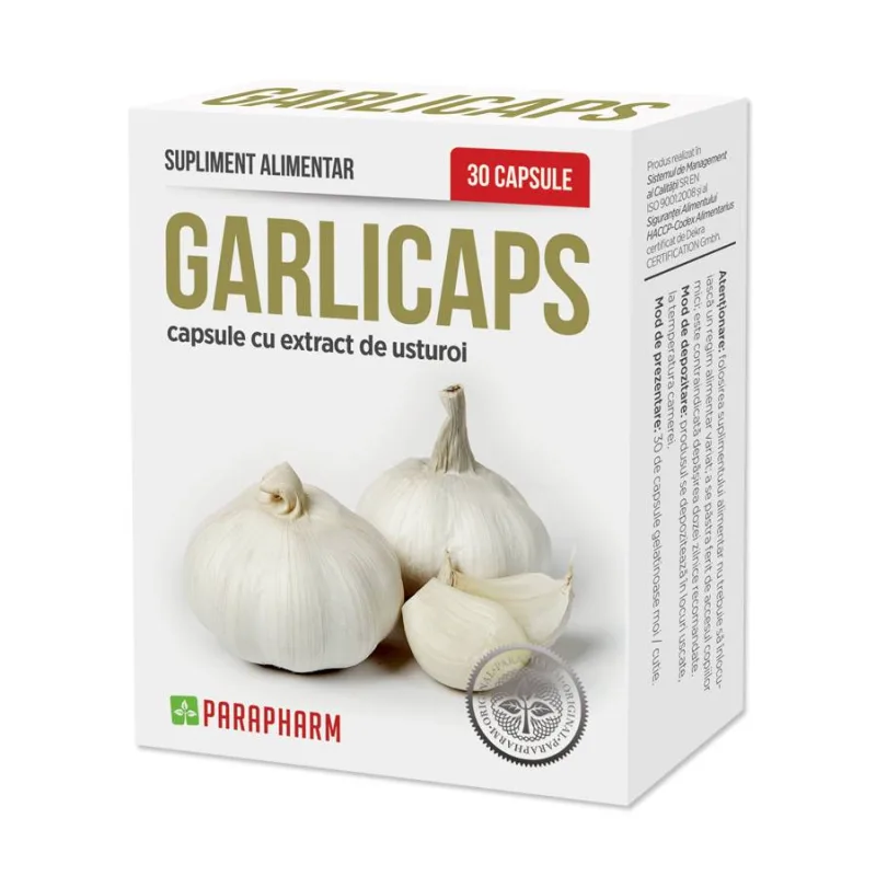 Garlicaps, 30cps - QUANTUM PHARM Quantum Parapharm — preț și oferte