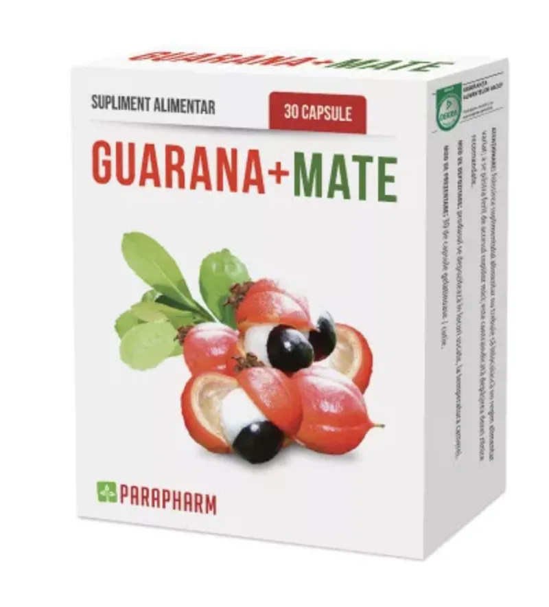 Guarana si Mate, 30cps Quantum Pharm Quantum Parapharm — preț și oferte