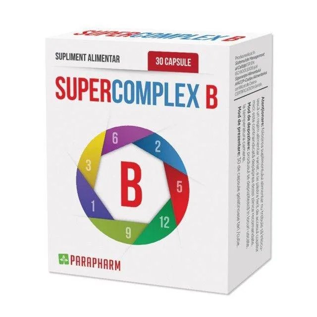 Super Complex B, 30cps - QUANTUM PHARM Quantum Parapharm — preț și oferte