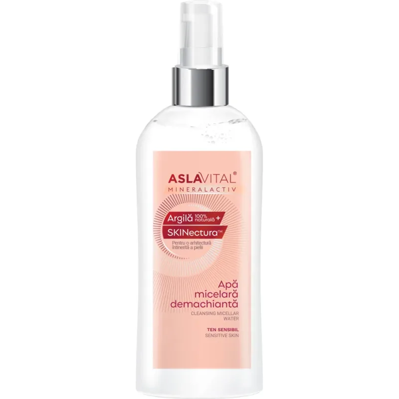 Apa micelara cu argila, 150ml - Aslavital FARMEC — preț și oferte