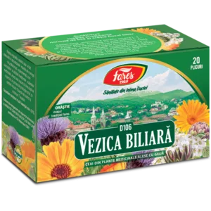 Ceai vezica biliara, d106, 20plicuri - Fares