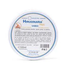 Crema varice Hirudinaria plus cu extract de lipitori, 100 ml, Medicer — preț și oferte