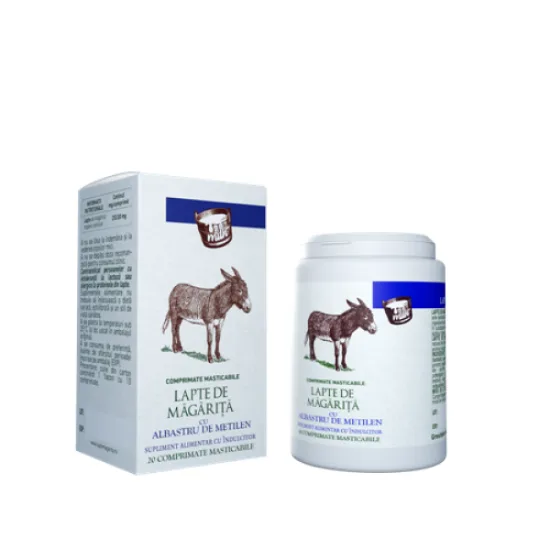 Lapte de magarita cu albastru de metilen, 20cpr - Sintofarm — preț și oferte